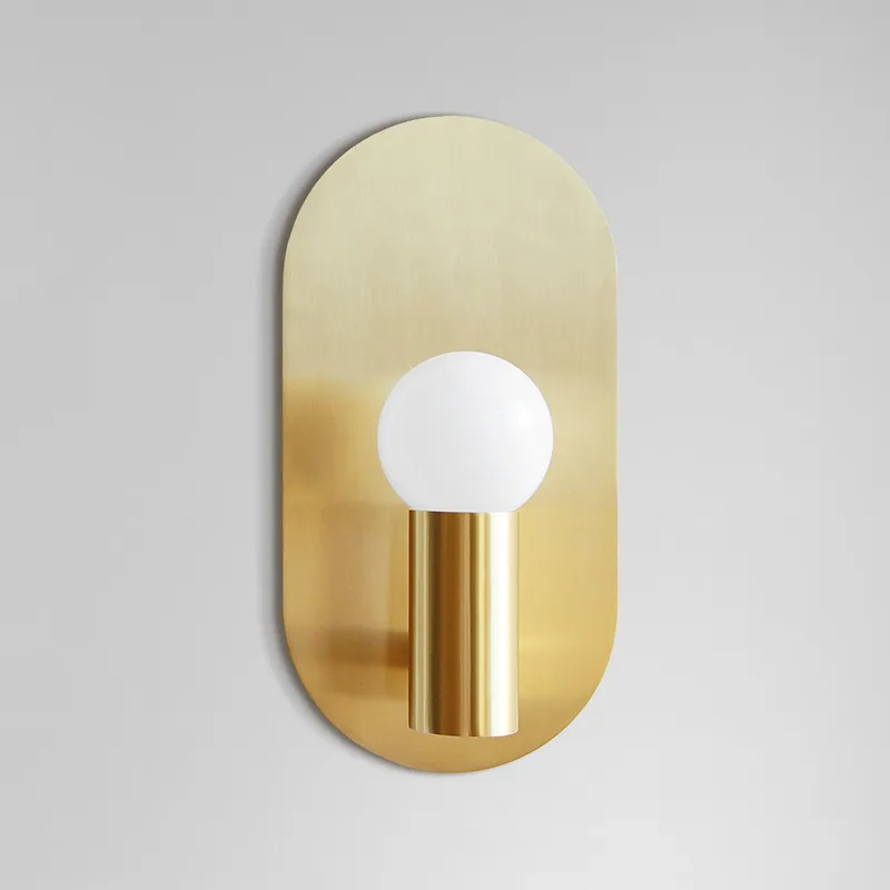 Outdoor Lighting Brass - Nordische Kreative Hotel-Nachttisch-Wandleuchte Outdoor Retro Messing