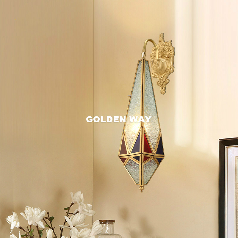 Outdoor Lighting Brass - Europäische Messing Wandleuchte Outdoor/Indoor LED Design