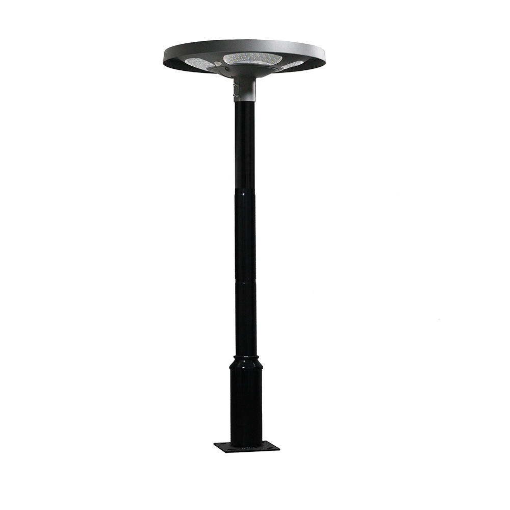 Outdoor Lighting With Sensor - Wasserdichte IP65 UFO Solar-LED-Gartenstraßenleuchte 30W Außen-Parkplatzlampe