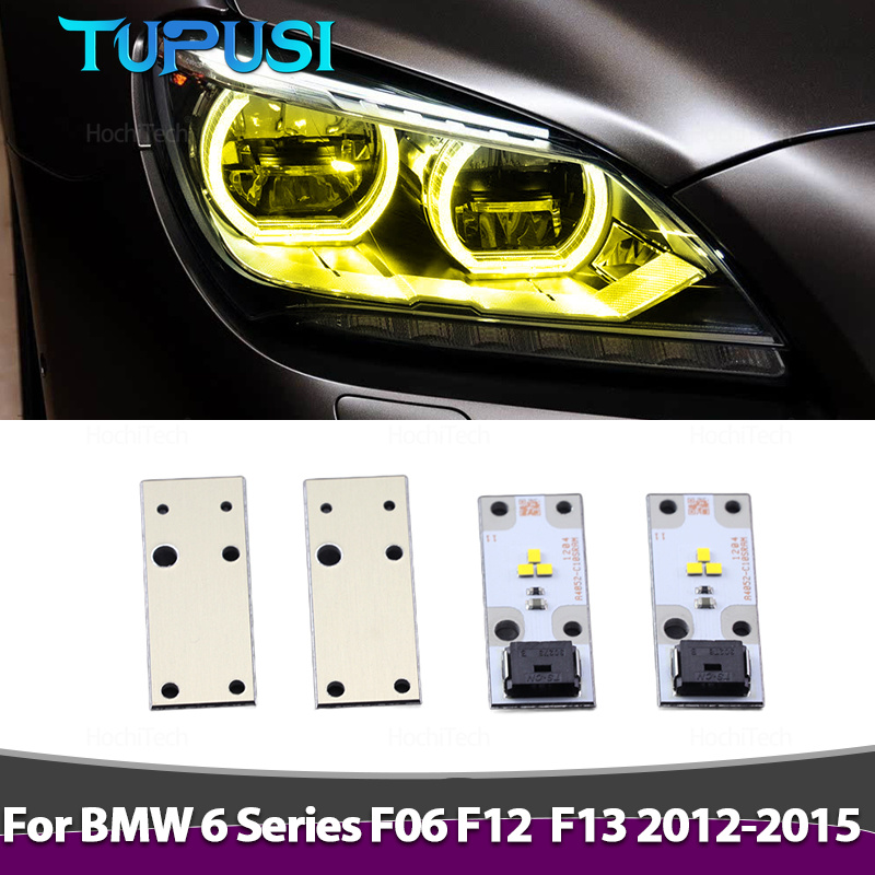 Outdoor Lighting Yellow - Gelbe Angel Eyes für BMW 6er