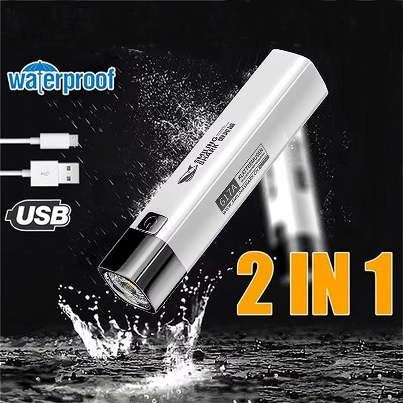 Outdoor Lighting Brands - USB-Aufladbare Superhelle LED-Taschenlampe für Nachtfahrten, Camping,