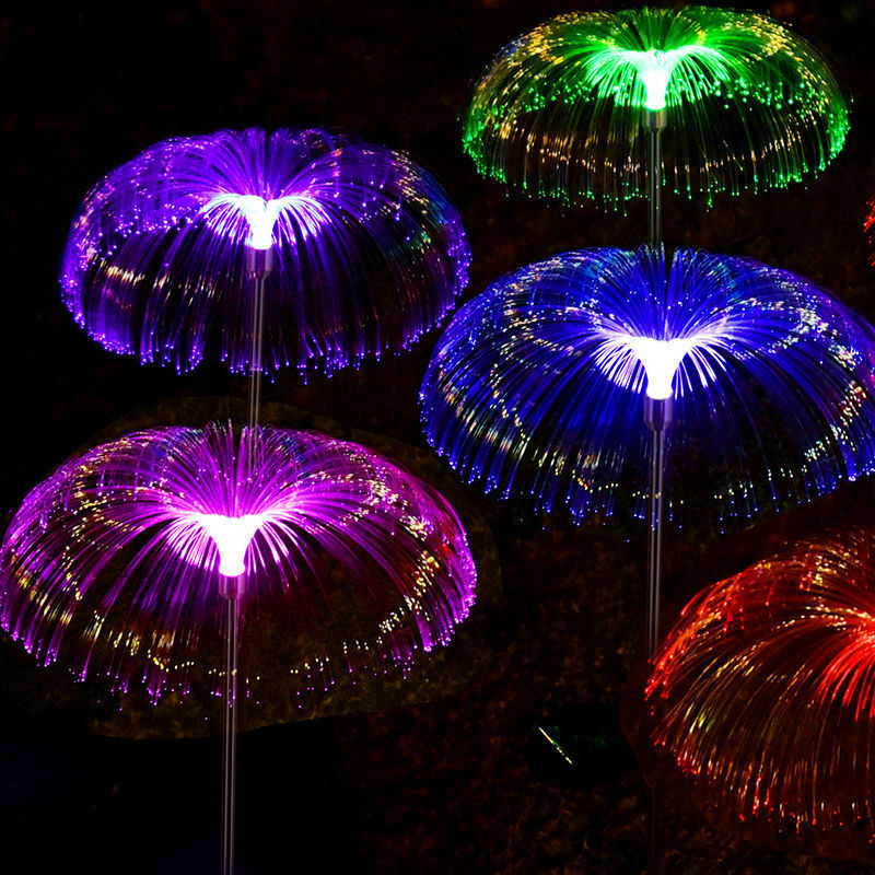 Outdoor Lighting Jellyfish - LED Solar-Quallen-Gartenleuchten für Außenbereich, Weihnachtsdekoration, Hof,