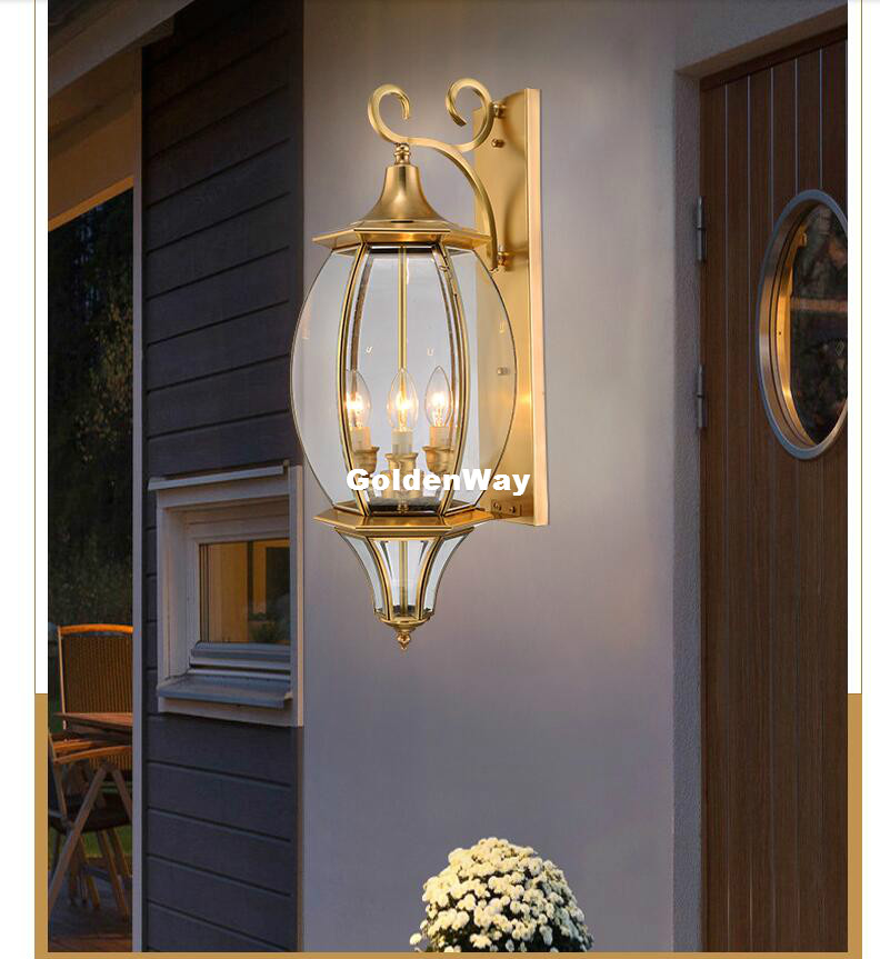 Antik Messing Wandleuchte Outd – Outdoor Lighting Brass Bewertung und Preis