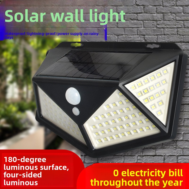 114 LED Solar-Wandleuchte, All – Outdoor Lighting On Amazon Bewertung und Preis