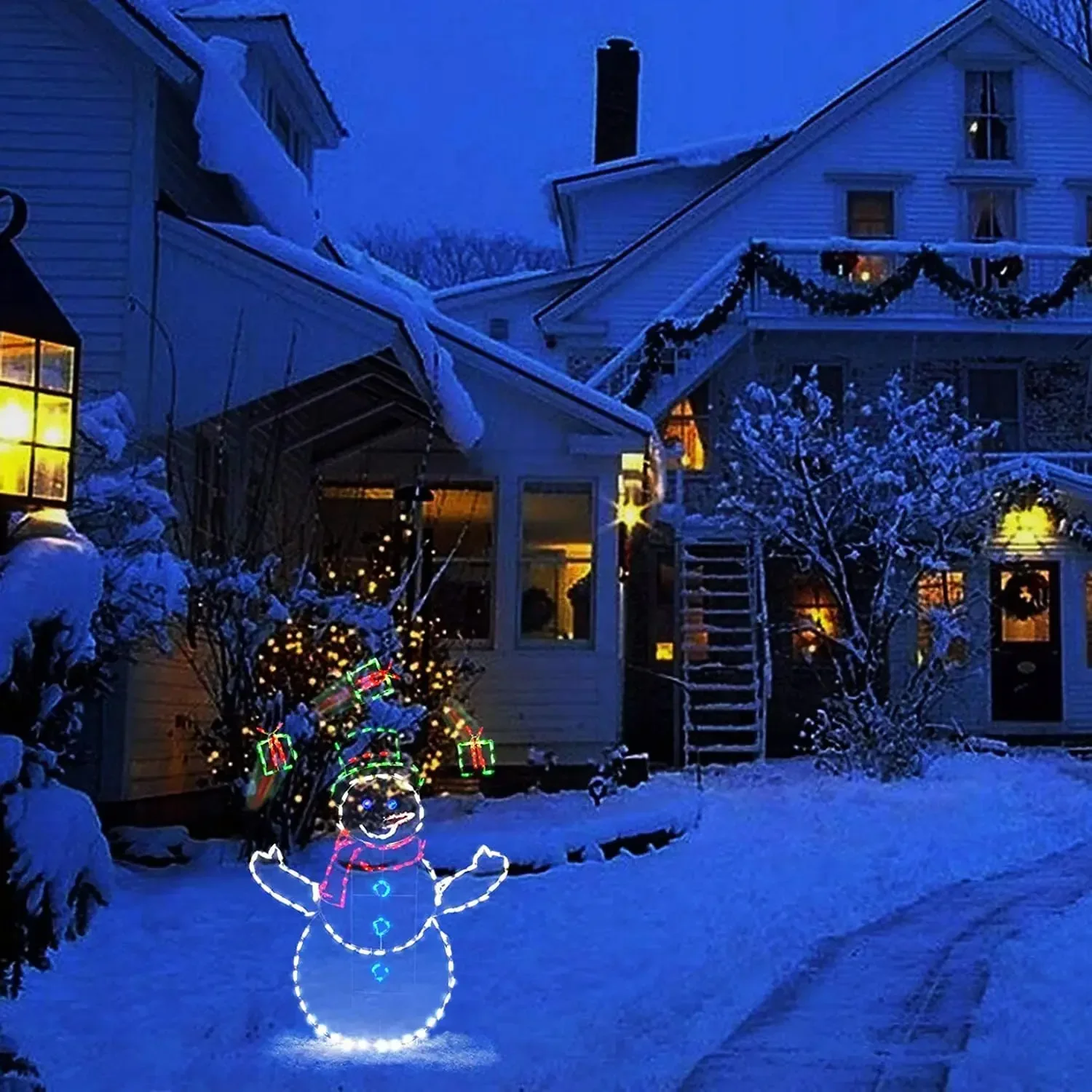 Animiertes Schneeballlicht, LE – Xmas Outdoor Lighting Decorations Bewertung und Preis
