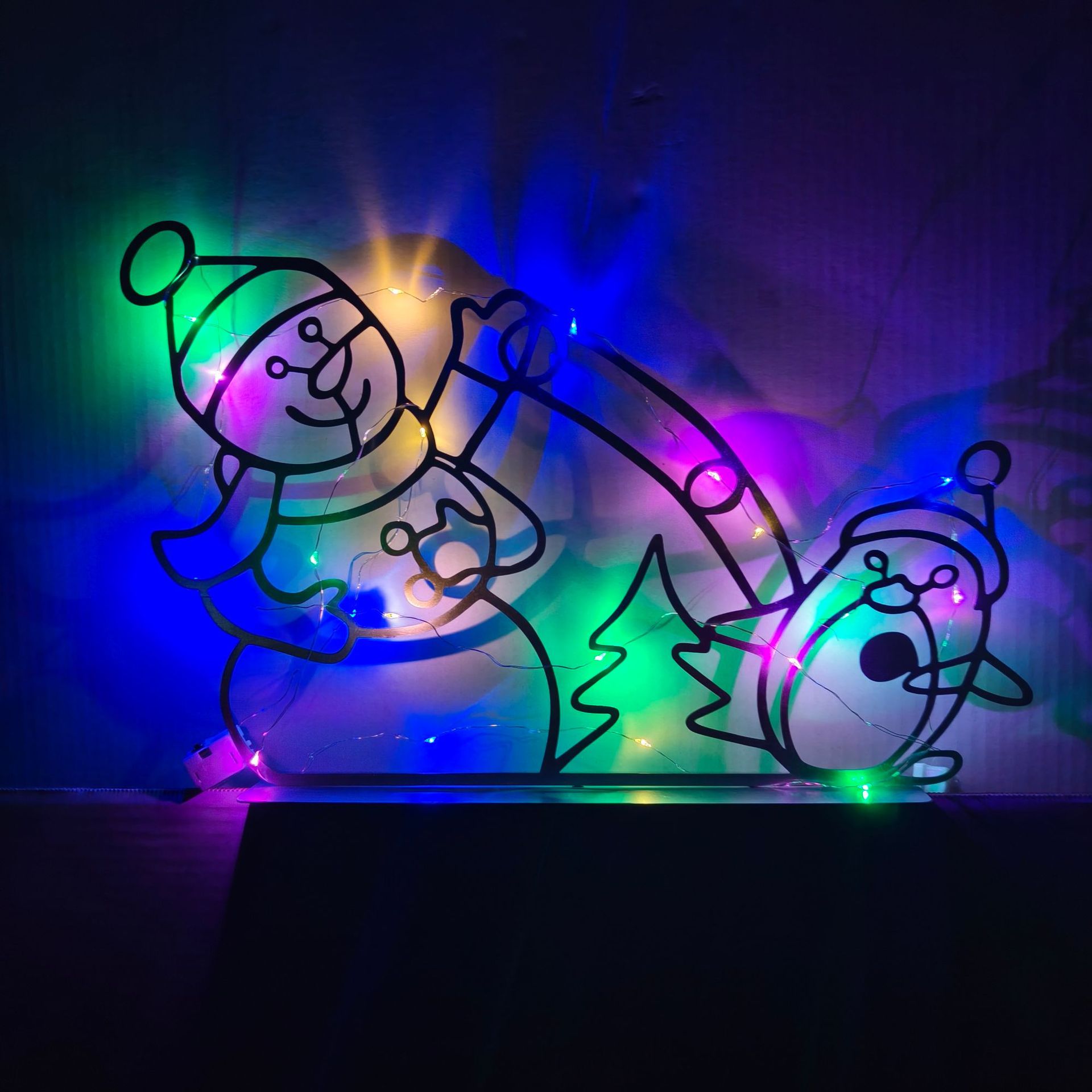 Animiertes Schneeballlicht, LE – Xmas Outdoor Lighting Decorations Bewertung und Preis