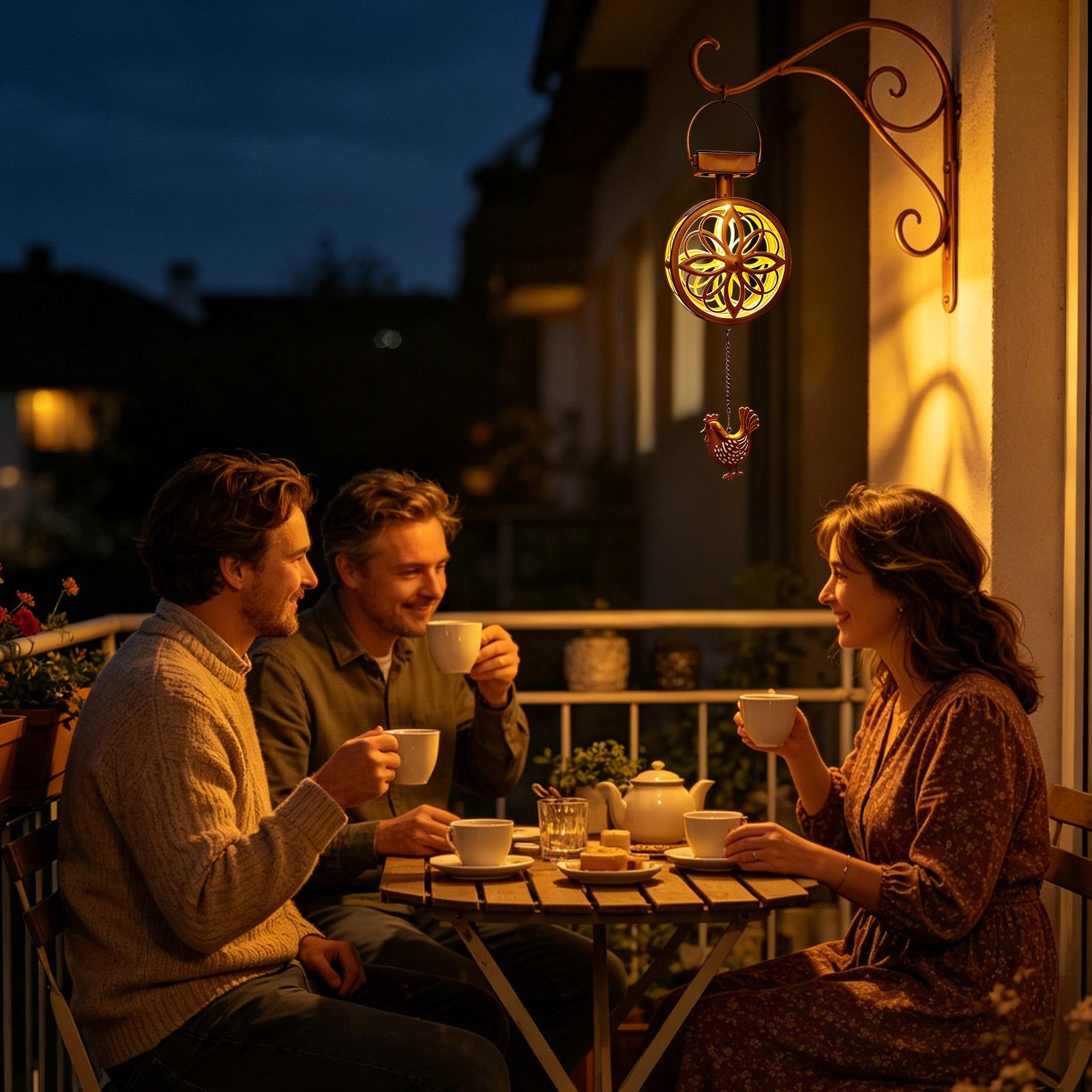 Solar-Außen-Hängeleuchte aus E – Outdoor Lighting Yellow Bewertung und Preis