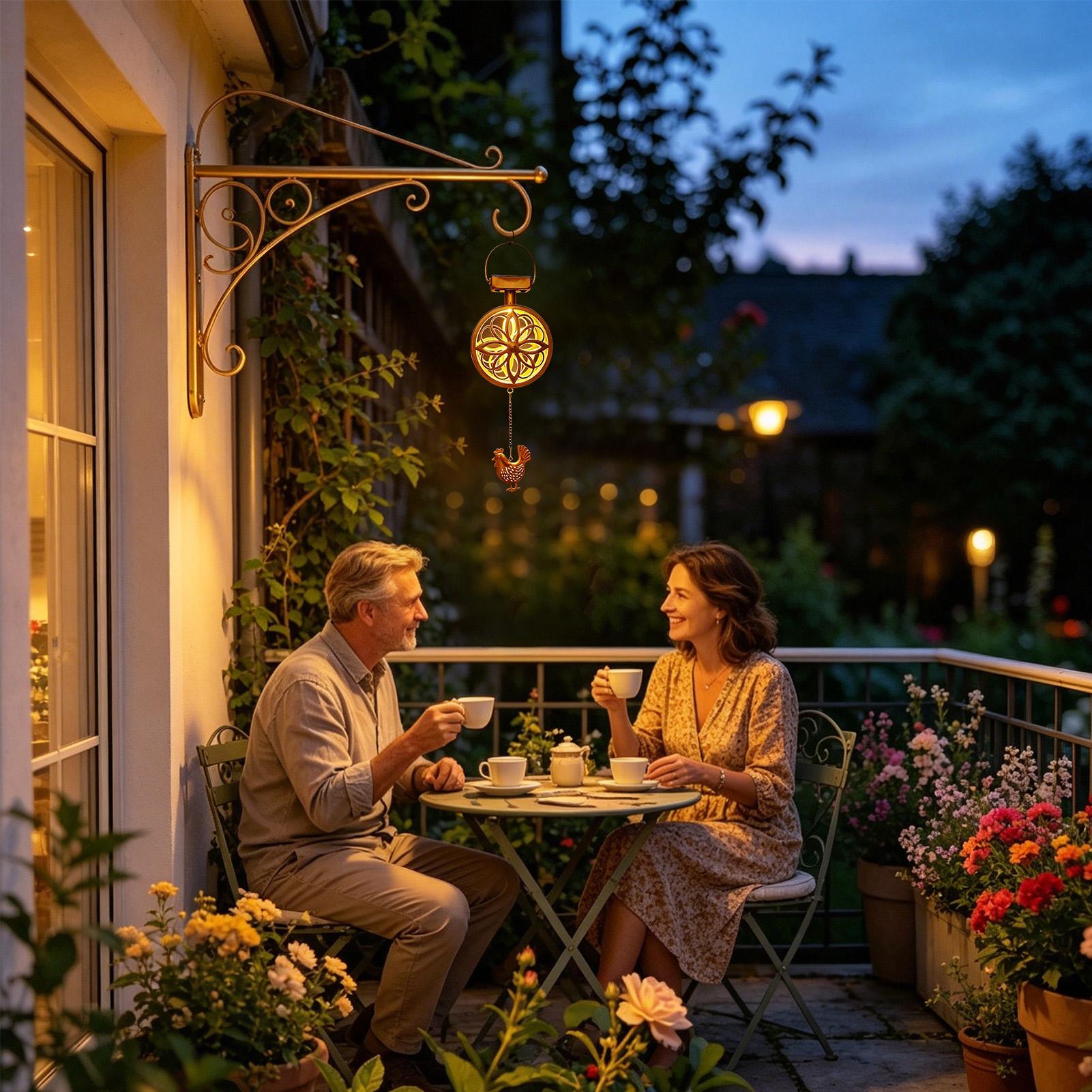 Solar-Außen-Hängeleuchte aus E – Outdoor Lighting Yellow Bewertung und Preis