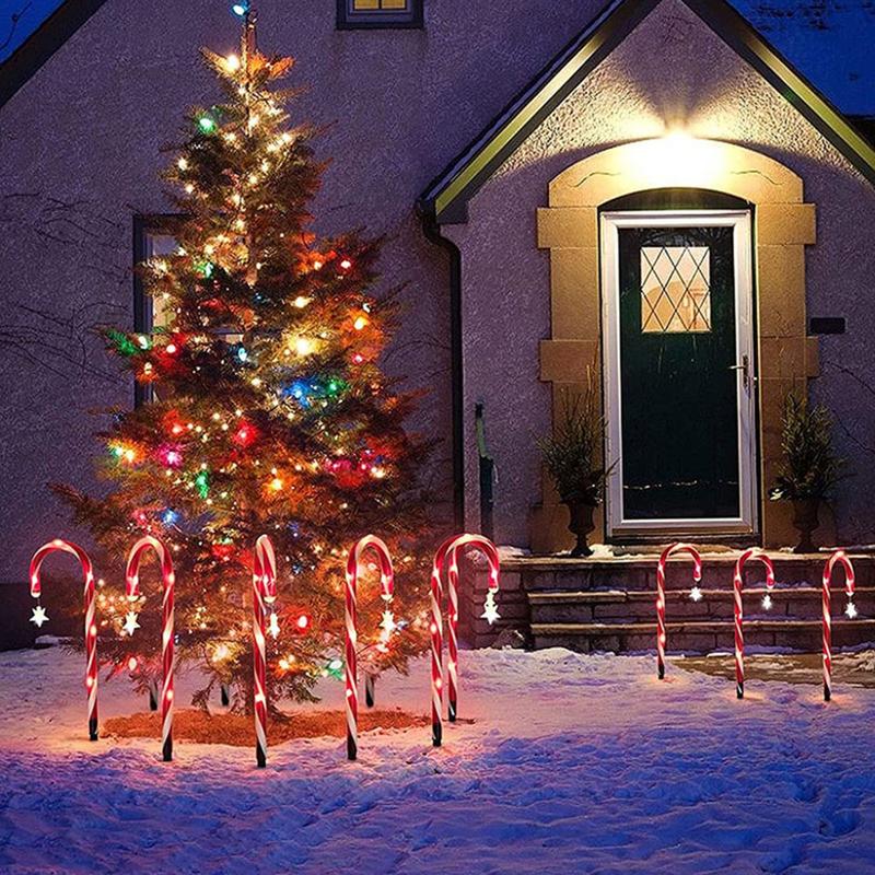 LED Solar Zuckerstange Licht W – Xmas Outdoor Lighting Decorations Bewertung und Preis