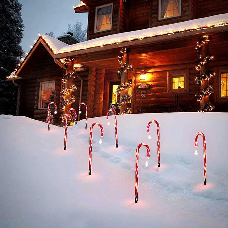 LED Solar Zuckerstange Licht W – Xmas Outdoor Lighting Decorations Bewertung und Preis