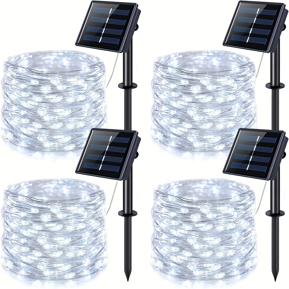 Solar-Lichterkette für Außenbe – Xmas Outdoor Lighting Decorations Bewertung und Preis