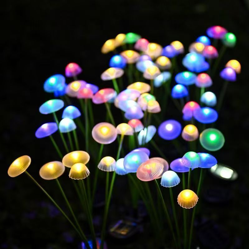 Solar-Quallen-Pilzlichter LED  – Outdoor Lighting Jellyfish Bewertung und Preis