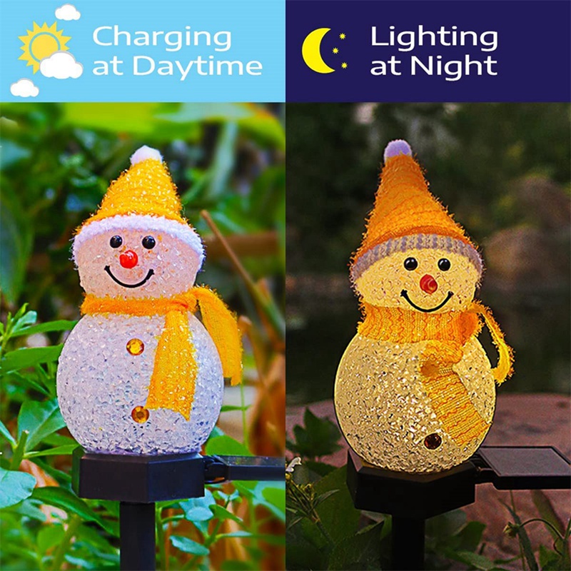 LED Schneemann Solar Garten Li – Xmas Outdoor Lighting Decorations Bewertung und Preis