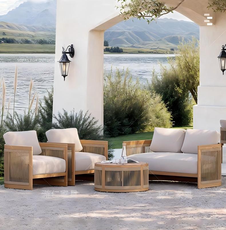# Outdoor Teakholz-Sofagarnitu – Outdoor Lighting Accent Bewertung und Preis