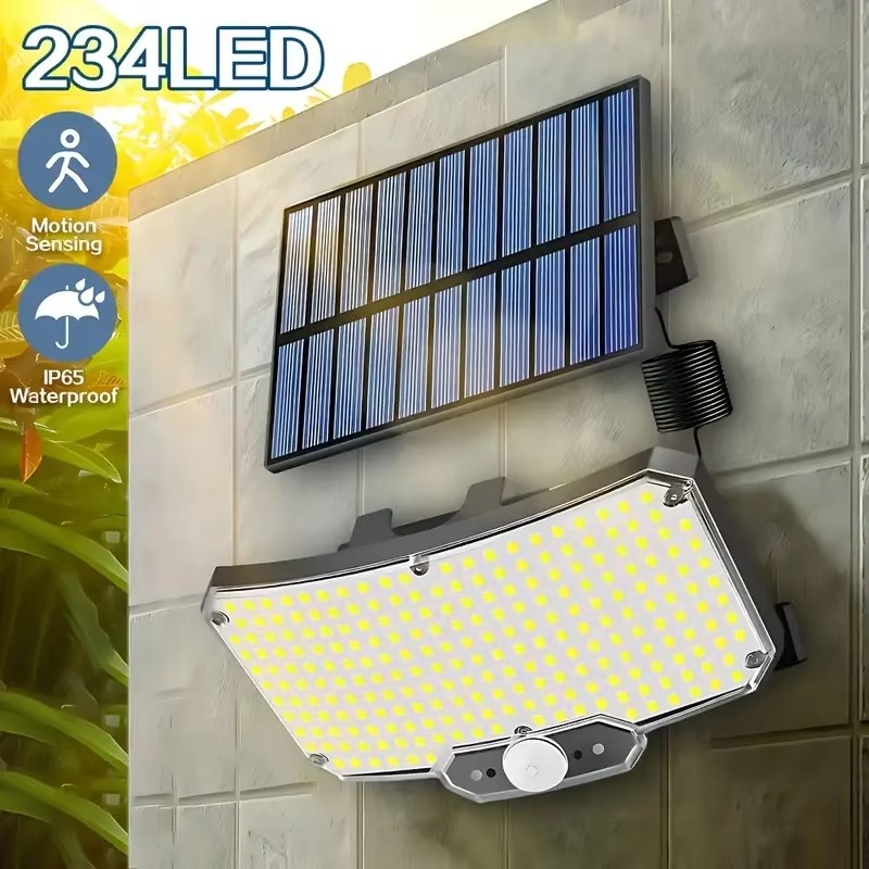234 LED Solar-Außenleuchten mi – Outdoor Lighting With Sensor Bewertung und Preis