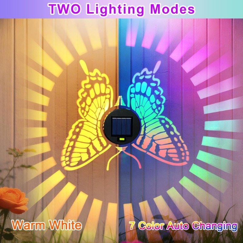 Dekorative Solar-Schmetterling – Deck Step Light Bewertung und Preis