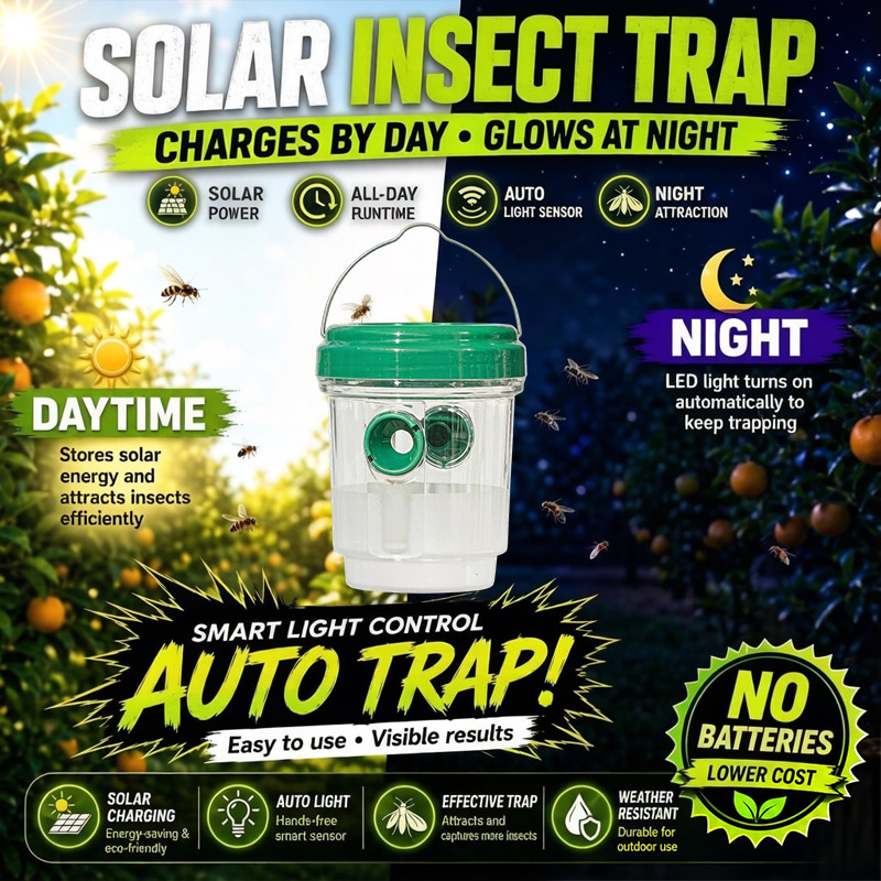 Solarbetriebene Fruchtfliegenf – Outdoor Lighting Brands Bewertung und Preis