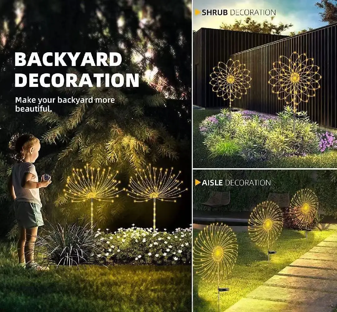 Solar Garten Lichter 200LED Wa – Outdoor Lighting No Wiring Bewertung und Preis