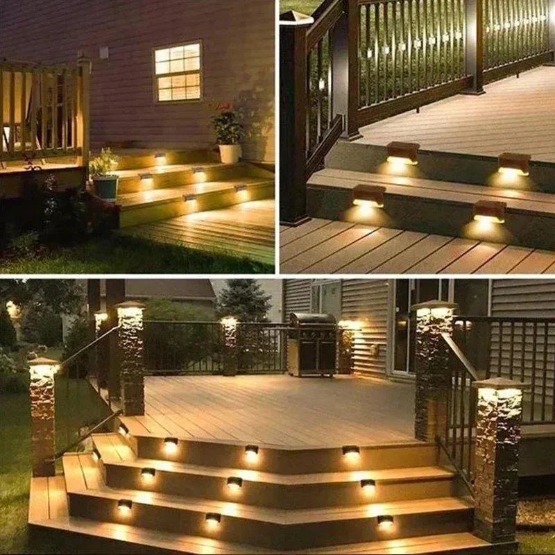 1/4/8/12/stücke Solar Led-leuc – Deck Step Light Bewertung und Preis