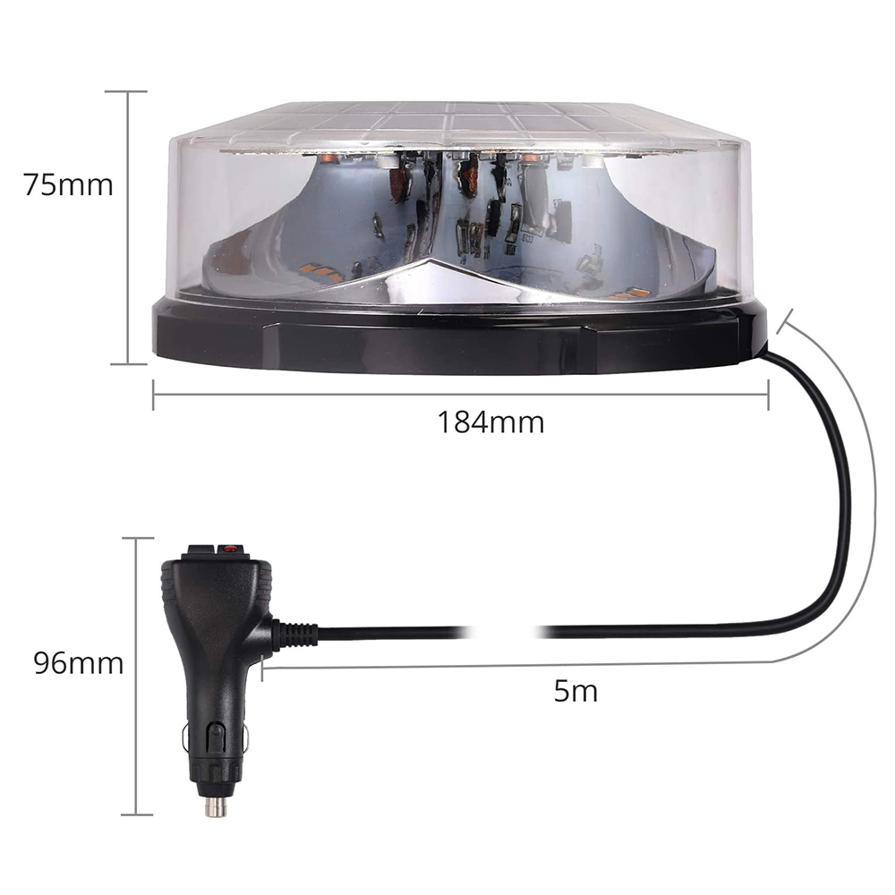 Gelbe 24 LED Auto-Dachleuchte  – Outdoor Lighting Yellow Bewertung und Preis