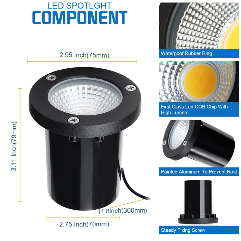 Landschaftsbeleuchtung, LED-Bo – Deck Step Light Bewertung und Preis
