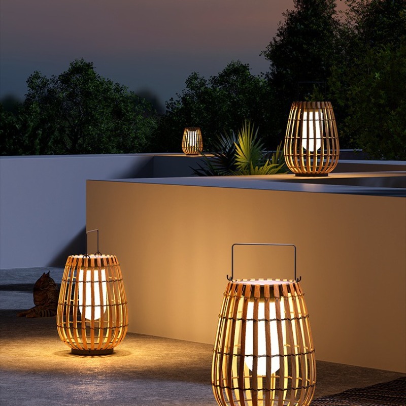 Luxuriöse Solar-Rattan Wasserd – Outdoor Lighting Accent Bewertung und Preis