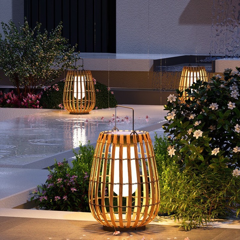 Luxuriöse Solar-Rattan Wasserd – Outdoor Lighting Accent Bewertung und Preis