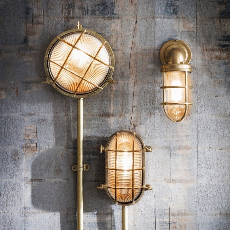 Minimalistische Messing-Glas-W – Outdoor Lighting Brass Bewertung und Preis
