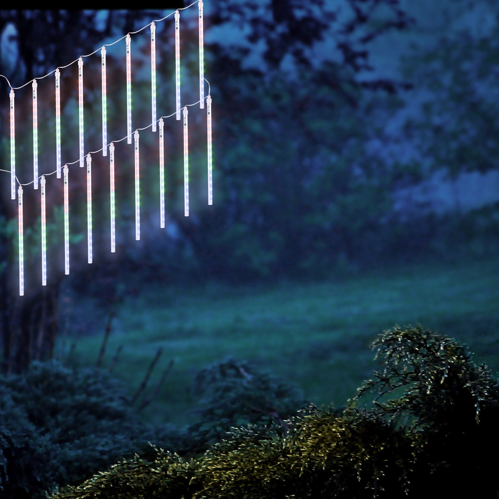 LED-Meteorschauer-Lichter, Hof – Xmas Outdoor Lighting Decorations Bewertung und Preis