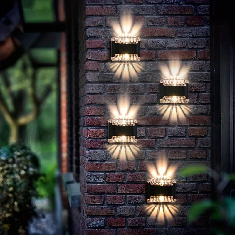 4-teilige Solar-Wandleuchte: L – Outdoor Lighting Jellyfish Bewertung und Preis