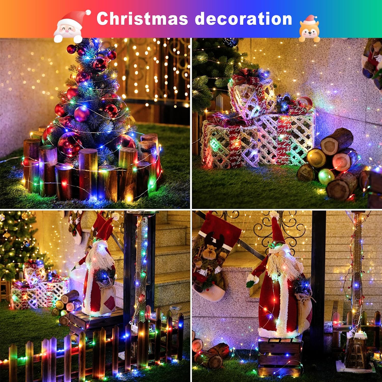Weihnachten Outdoor Solar Lich – Xmas Outdoor Lighting Decorations Bewertung und Preis