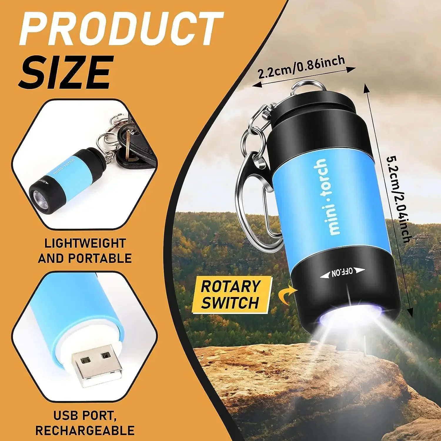 USB-Lade-LED-Taschenlampe, mul – Outdoor Lighting Brands Bewertung und Preis