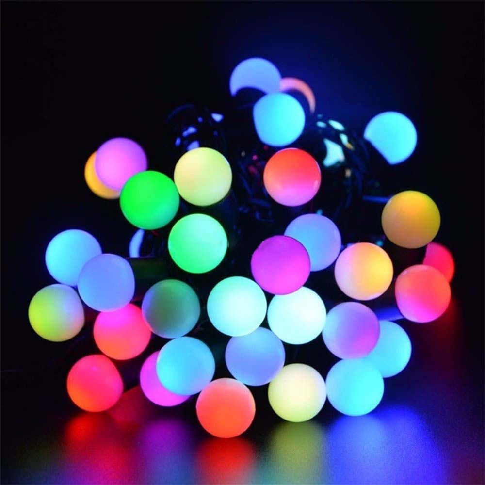 Multicolor 50Leds Solar Licht  – Xmas Outdoor Lighting Decorations Bewertung und Preis