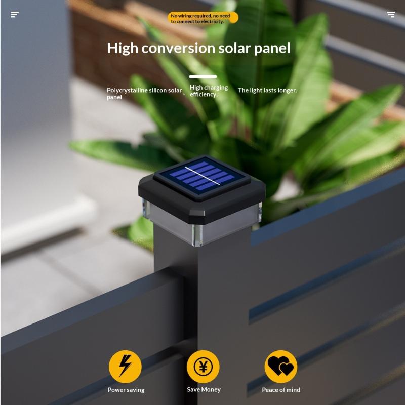 Solar-LED-Pfostenkappenleuchte – Deck Step Light Bewertung und Preis