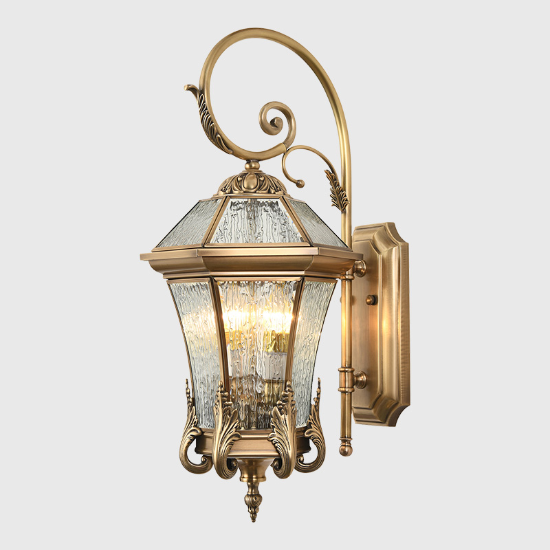 Moderne Messing-Wandleuchte im – Outdoor Lighting Brass Bewertung und Preis