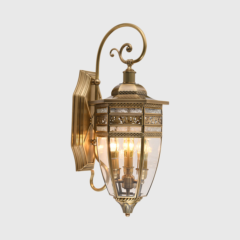 Moderne Messing-Wandleuchte im – Outdoor Lighting Brass Bewertung und Preis