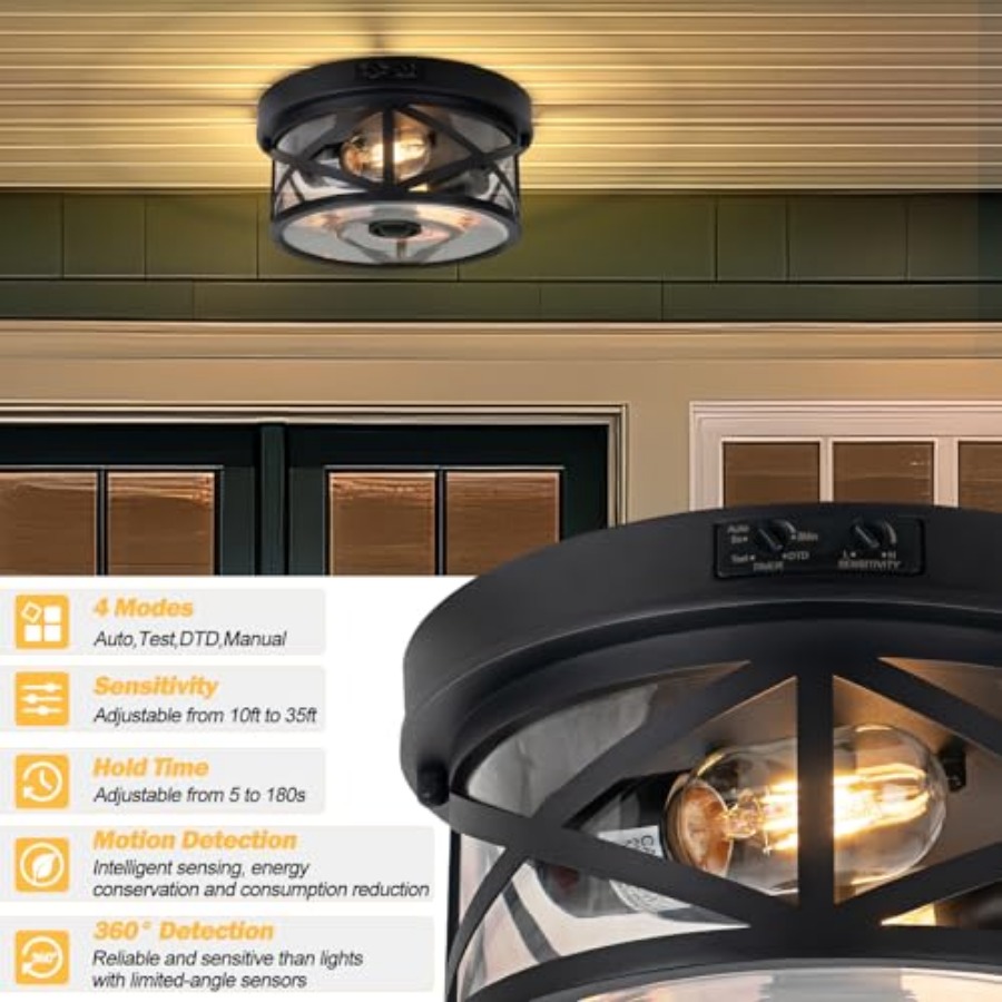Deckenleuchte mit Bewegungsmel – Outdoor Lighting With Sensor Bewertung und Preis
