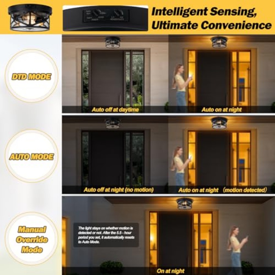 Deckenleuchte mit Bewegungsmel – Outdoor Lighting With Sensor Bewertung und Preis