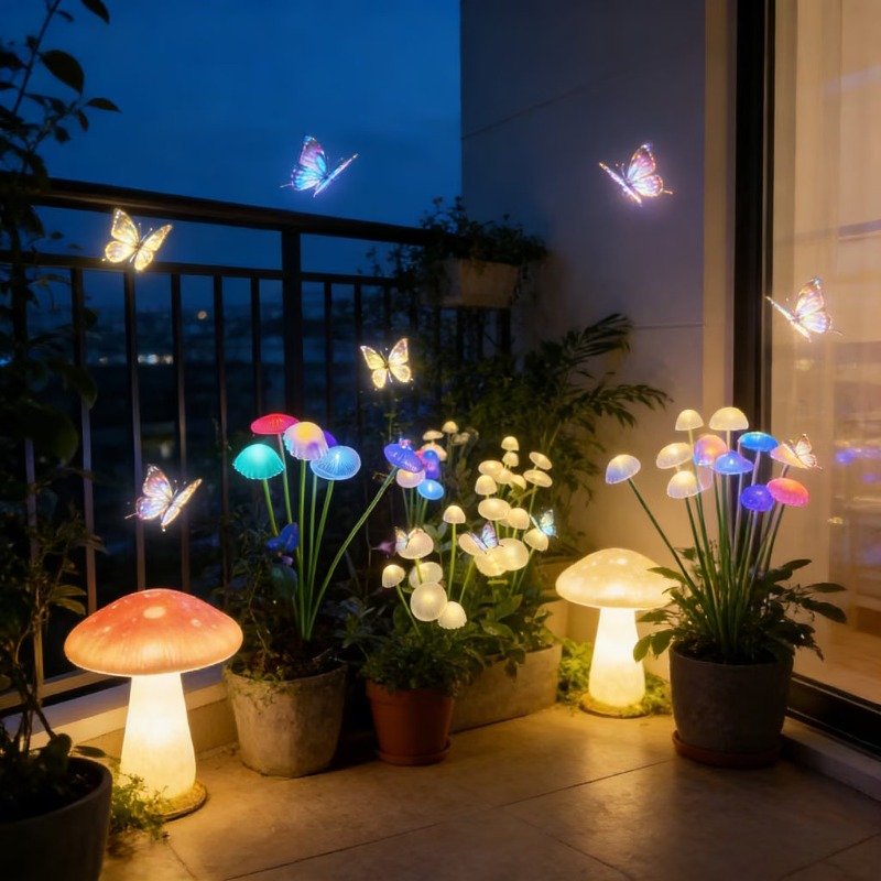 Solar-Quallen-Pilzlichter, Gar – Outdoor Lighting Jellyfish Bewertung und Preis