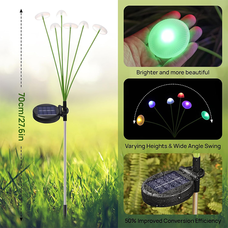 LED Solar-Schwinglichter Wasse – Outdoor Lighting Jellyfish Bewertung und Preis