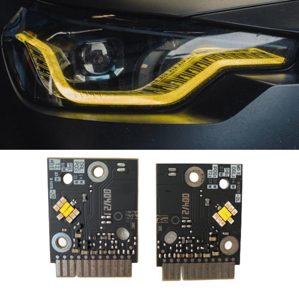 Auto drl zitronengelb rot für  – Outdoor Lighting Yellow Bewertung und Preis