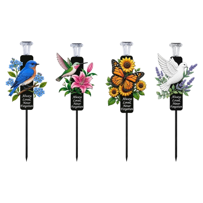 Solar-Gartenpfahl, heller Meta – Outdoor Lighting Accent Bewertung und Preis