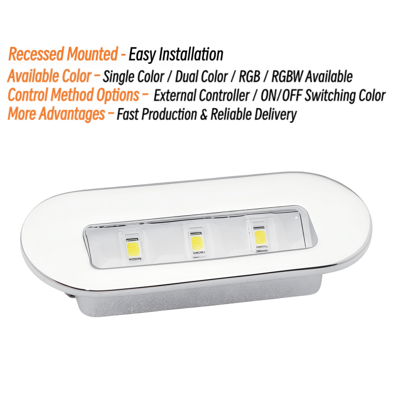 3W LED-Einstiegsleuchte 12V 24 – Deck Step Light Bewertung und Preis