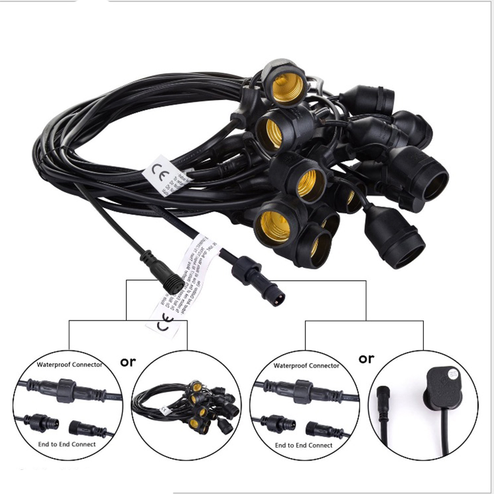 10/20/30 m E27 Kommerzielle Qu – Outdoor Lighting No Wiring Bewertung und Preis