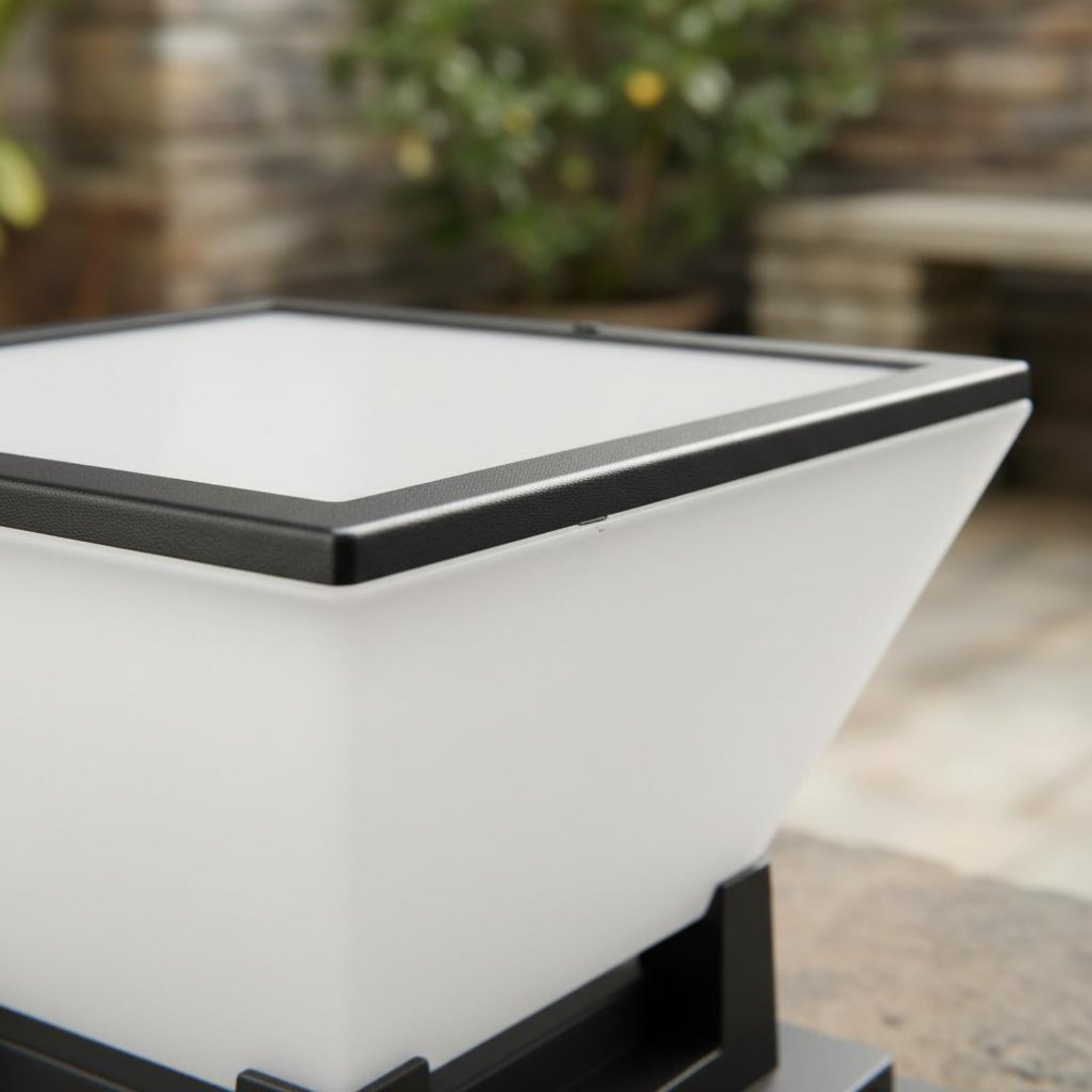 Solar-Pfostenleuchte, wasserab – Outdoor Lighting Modern Bewertung und Preis