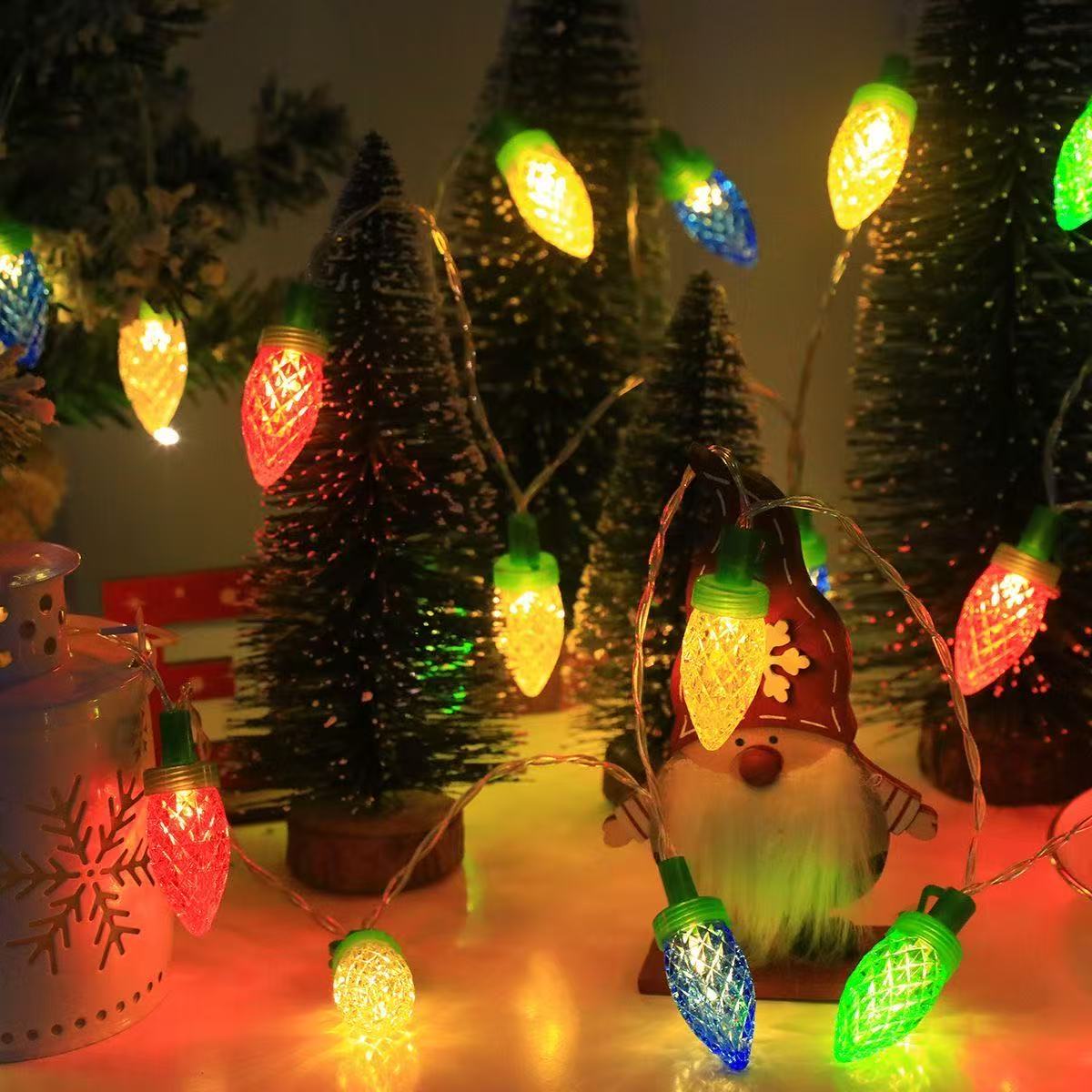 Weihnachtsbeleuchtung, Mehrfar – Xmas Outdoor Lighting Decorations Bewertung und Preis